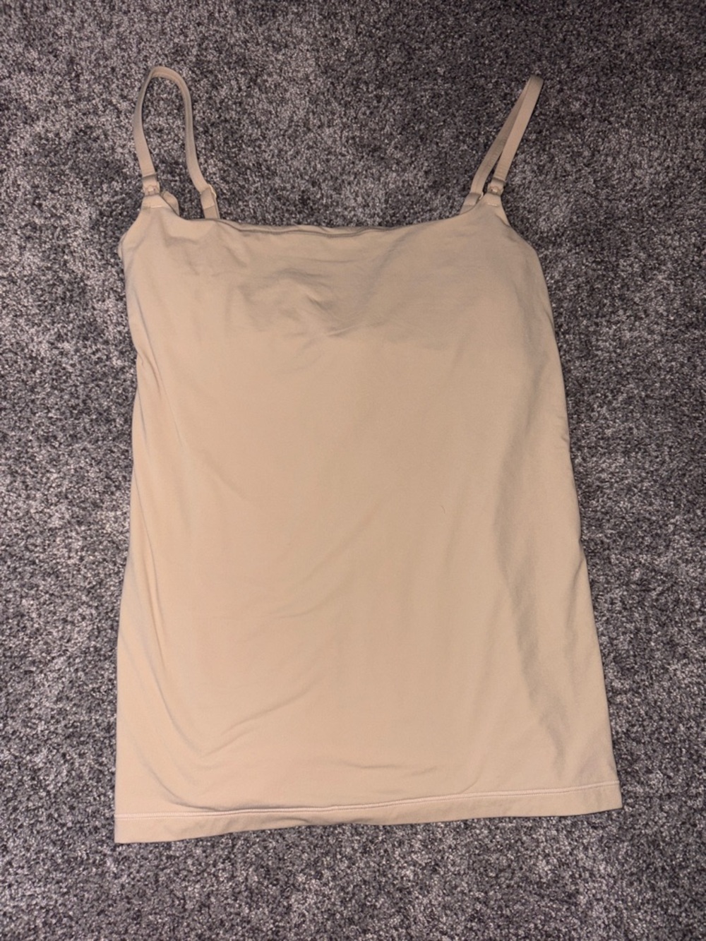 SKIMS Nude Maternity Nursing Tank